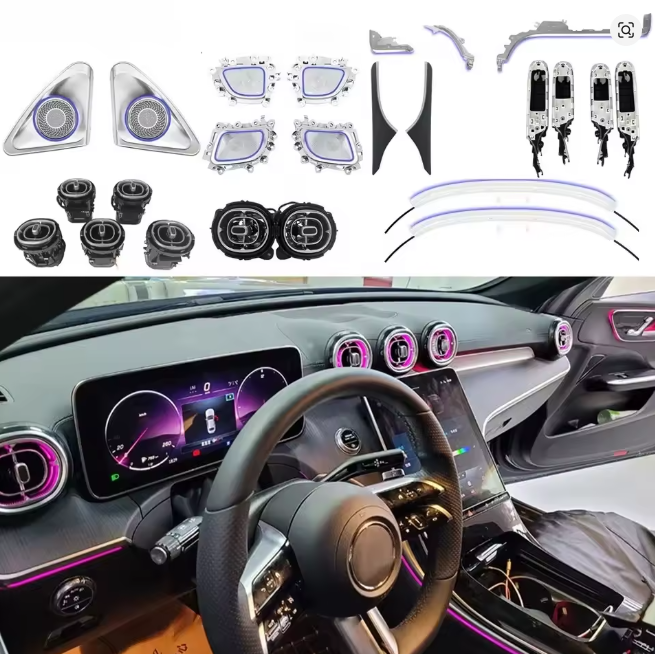 Mercedes C-Class W206 Ambient Lighting Kit 2021 - 2026 (LHD & RHD)