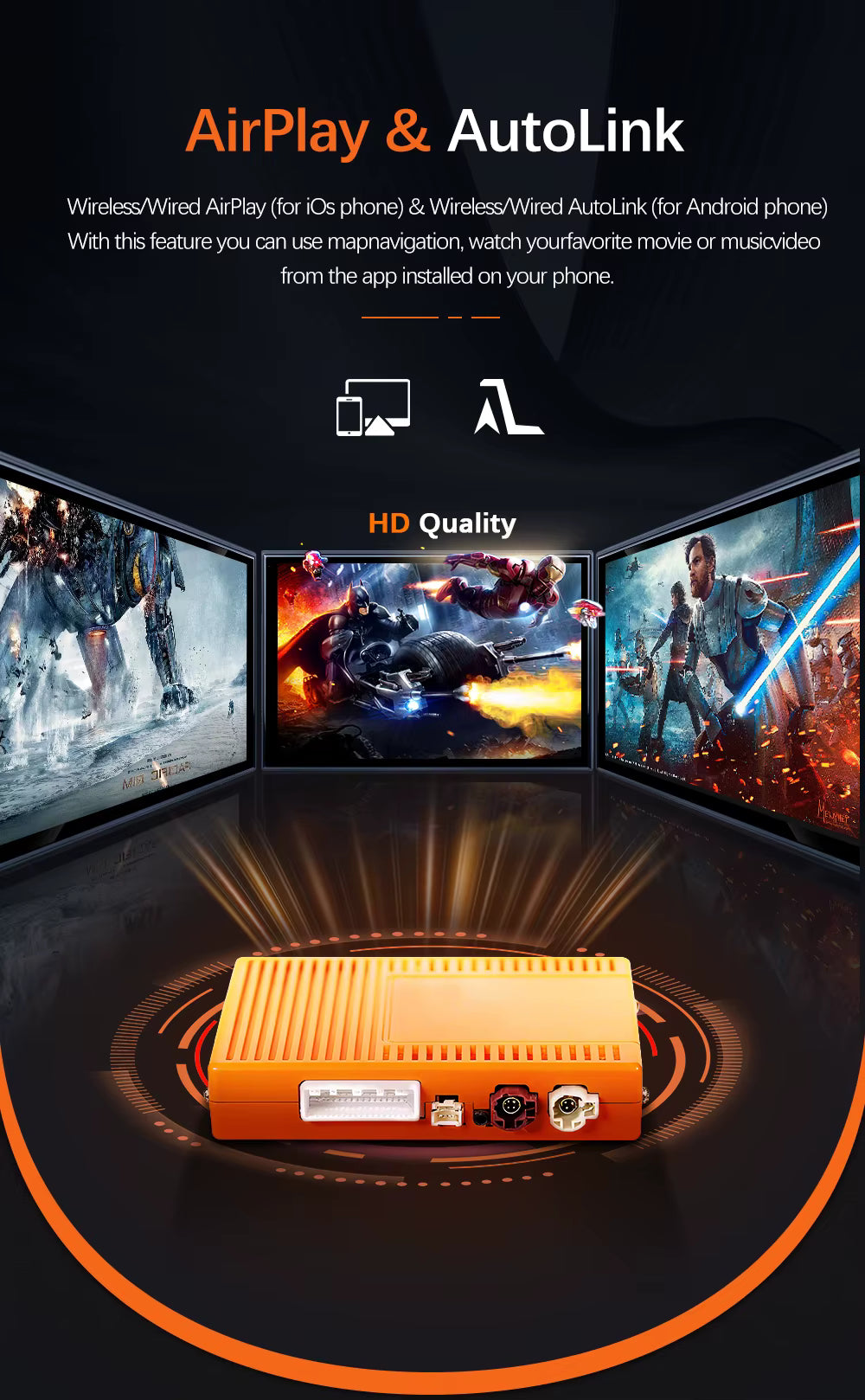 For Nissan GT-R Wireless Apple CarPlay Retrofit Android Auto 2009-2016