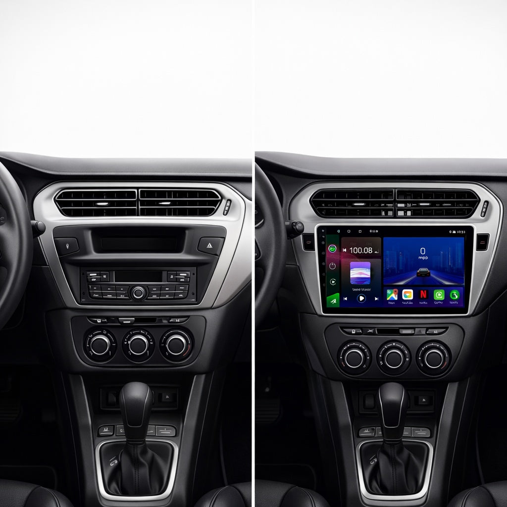 Citroen C-Elysee Peugeot 301 2014-2018 Android 15 Car Stereo Head Unit | CarPlay & Android Auto