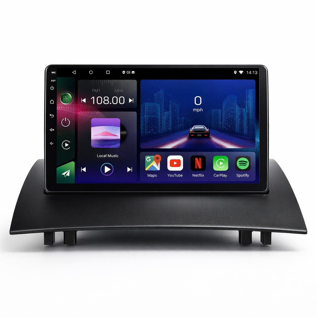 Renault Megane 2 2002-2009 Android 15 Car Stereo Head Unit | CarPlay Android Auto