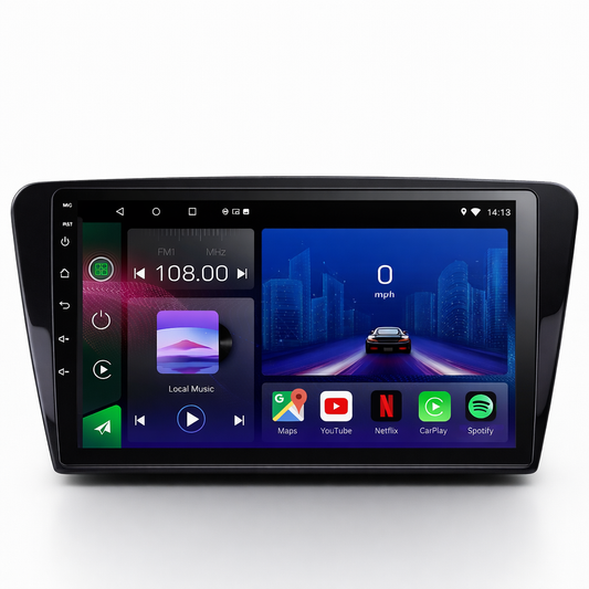 Skoda Octavia MK3 & Rapid 2013-2019 Android 15 Car Stereo Head Unit | CarPlay Android Auto