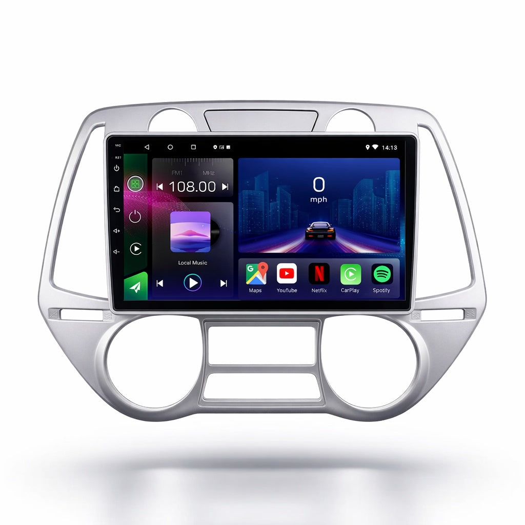 Hyundai i20 2008-2014 Android 15 Car Stereo Head Unit | CarPlay & Android Auto