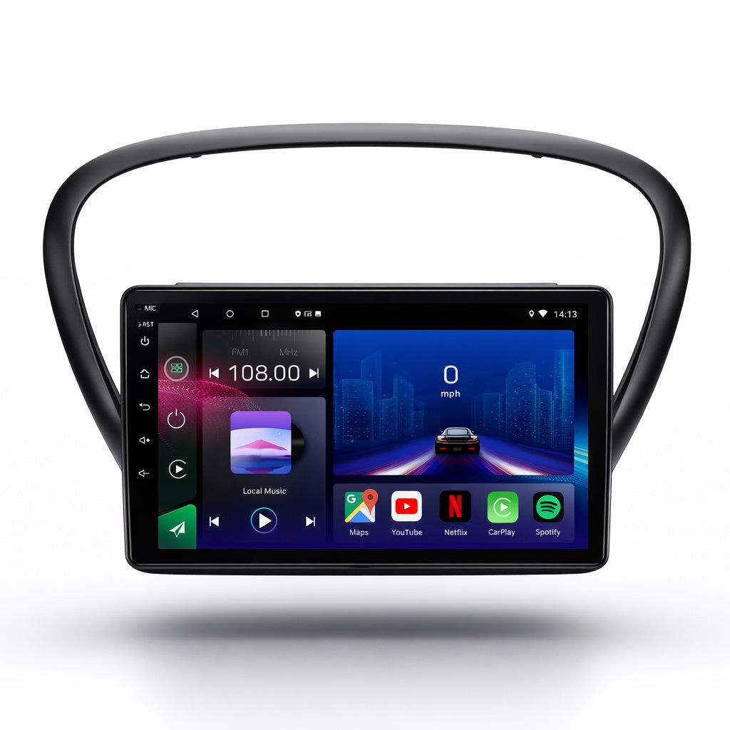 Peugeot 607 2004-2010 Android 15 Car Stereo Head Unit | CarPlay Android Auto