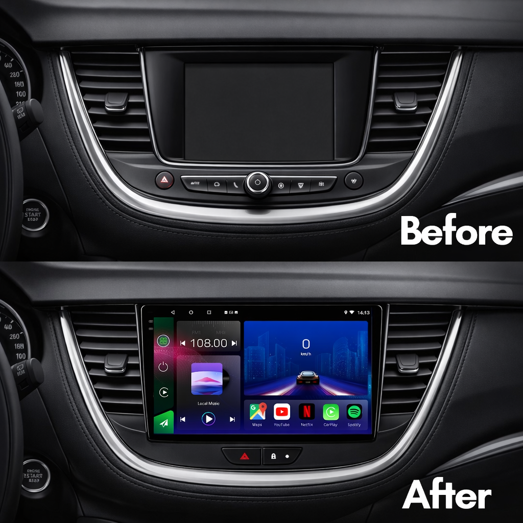 Vauxhall Grandland & X Crossland & X Crossland 2016-2024 Android 15 Car Stereo Head Unit | CarPlay Android Auto