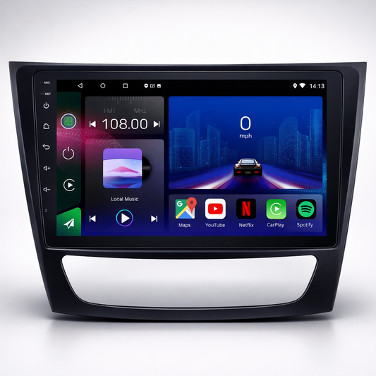 Mercedes E-Class W211 & CLS 2002-2010 Android 15 Car Stereo Head Unit | CarPlay & Android Auto