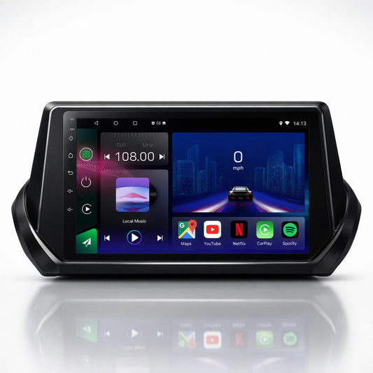 Peugeot 208 & 2008 2019-2026 Android 15 Car Stereo Head Unit | CarPlay Android Auto