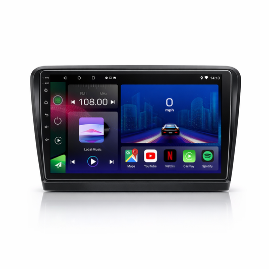 Skoda Superb 2008-2015 Android 15 Car Stereo Head Unit | CarPlay Android Auto