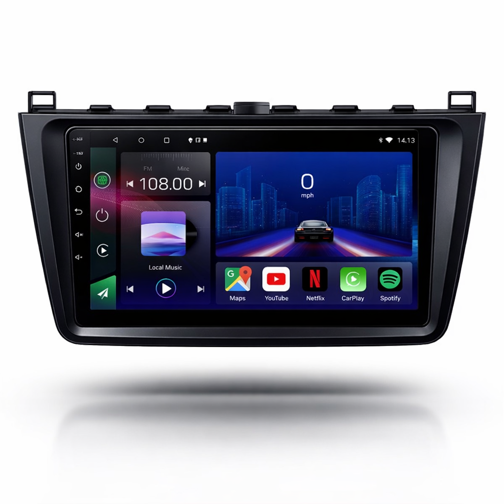 Mazda 6 2007-2012 Android 15 Car Stereo Head Unit | CarPlay & Android Auto