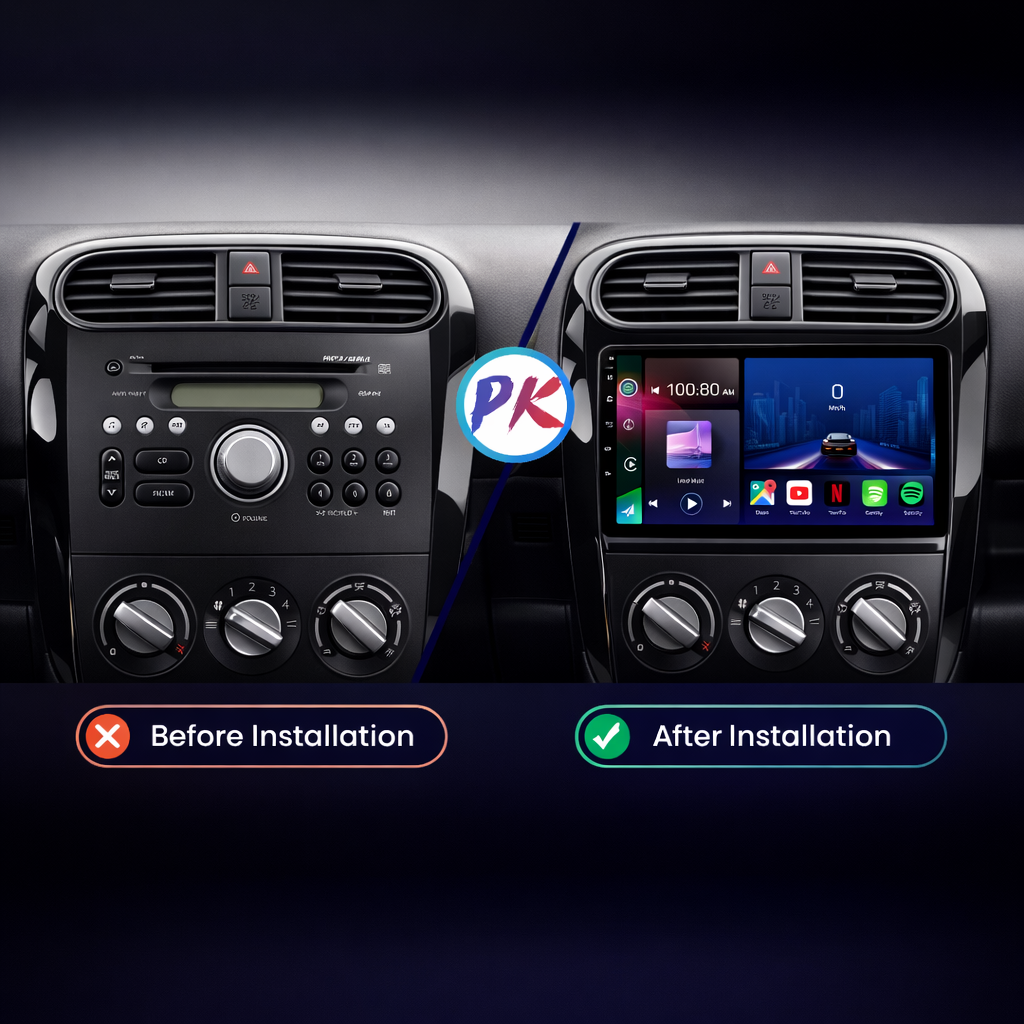 Suzuki Splash & Vauxhall Agila 2008-2014 Android 15 Car Stereo Head Unit | CarPlay Android Auto