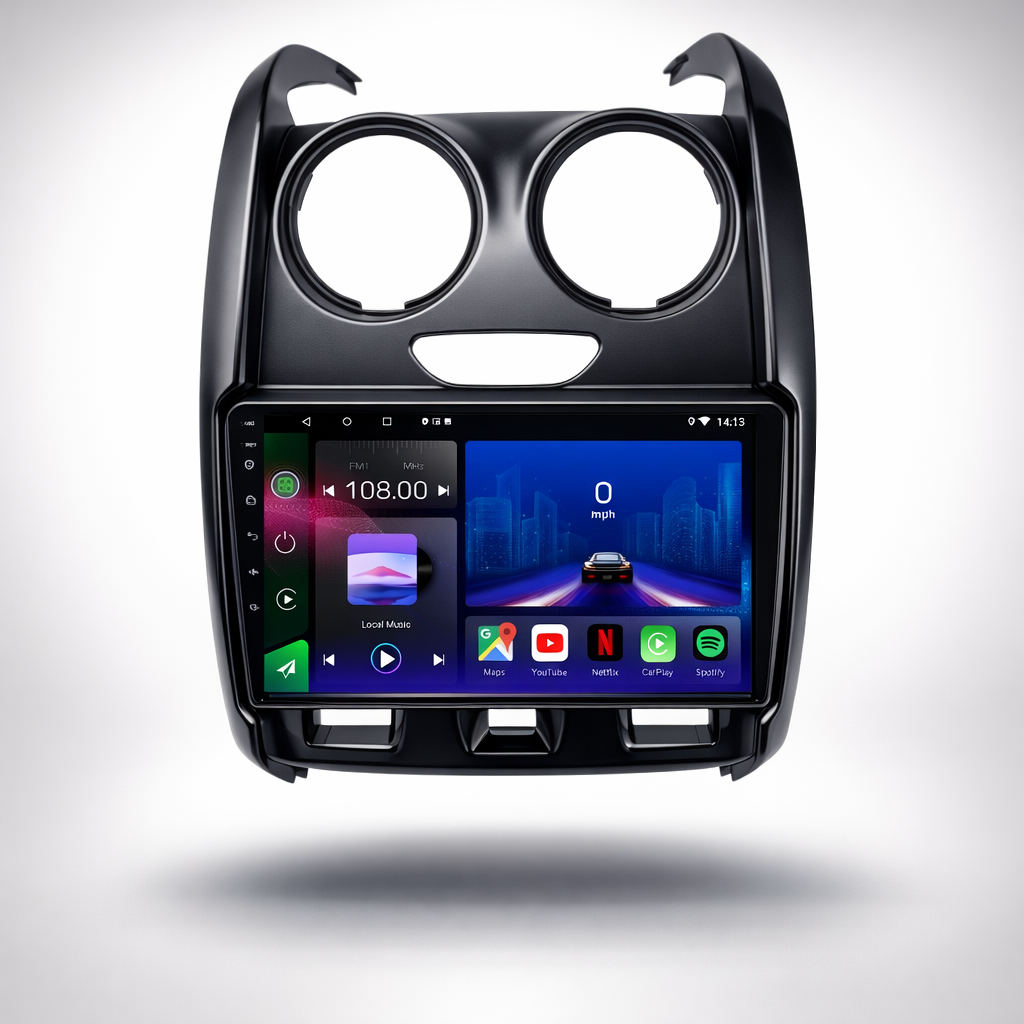 Dacia Duster 2015-2018 Android 15 Car Stereo Head Unit | CarPlay & Android Auto