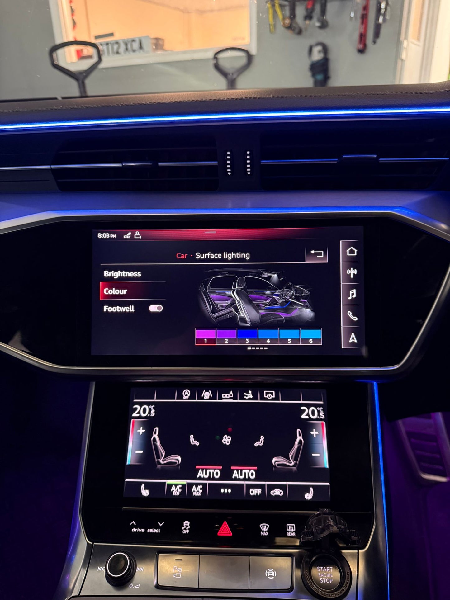 Audi A6 & A7 C8 2018+ Ambient Lighting Kit