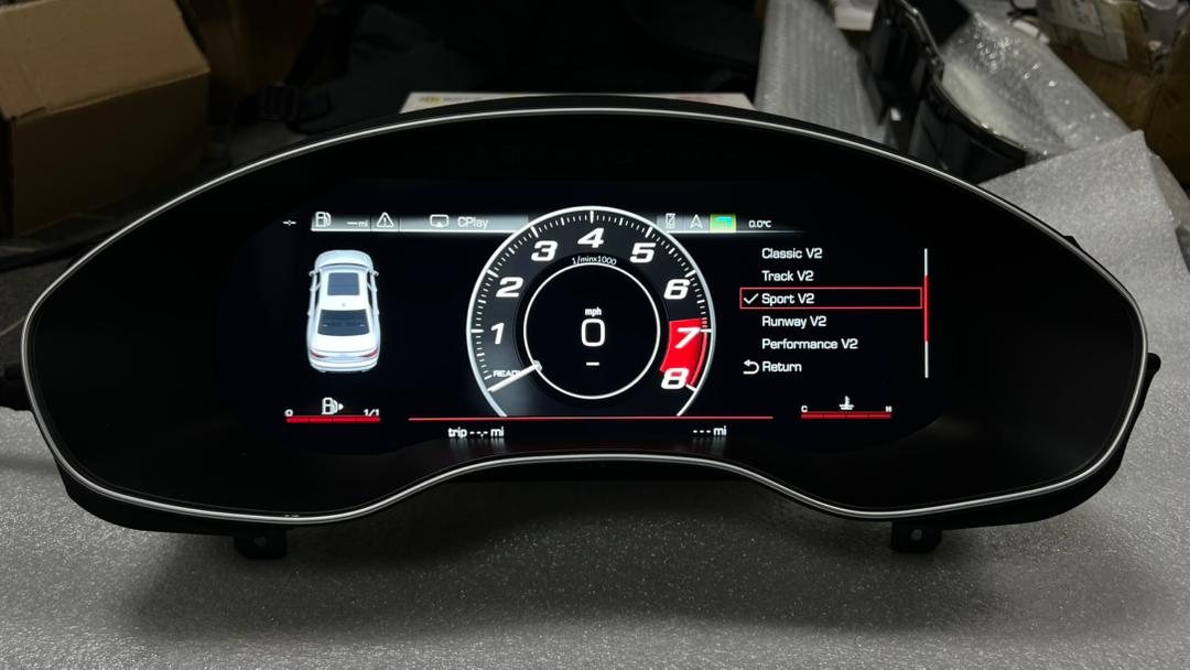 AUDI A6/A7 C7/7.5 VIRTUAL DASHBOARD