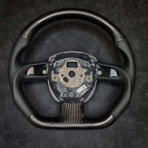 Audi A3 Custom Carbon Fibre Flat Bottom Steering Wheel (2003-2012)