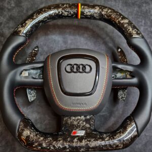 Audi A6 / S6 Custom Carbon Fibre Flat Bottom Steering Wheel (2004-2008)