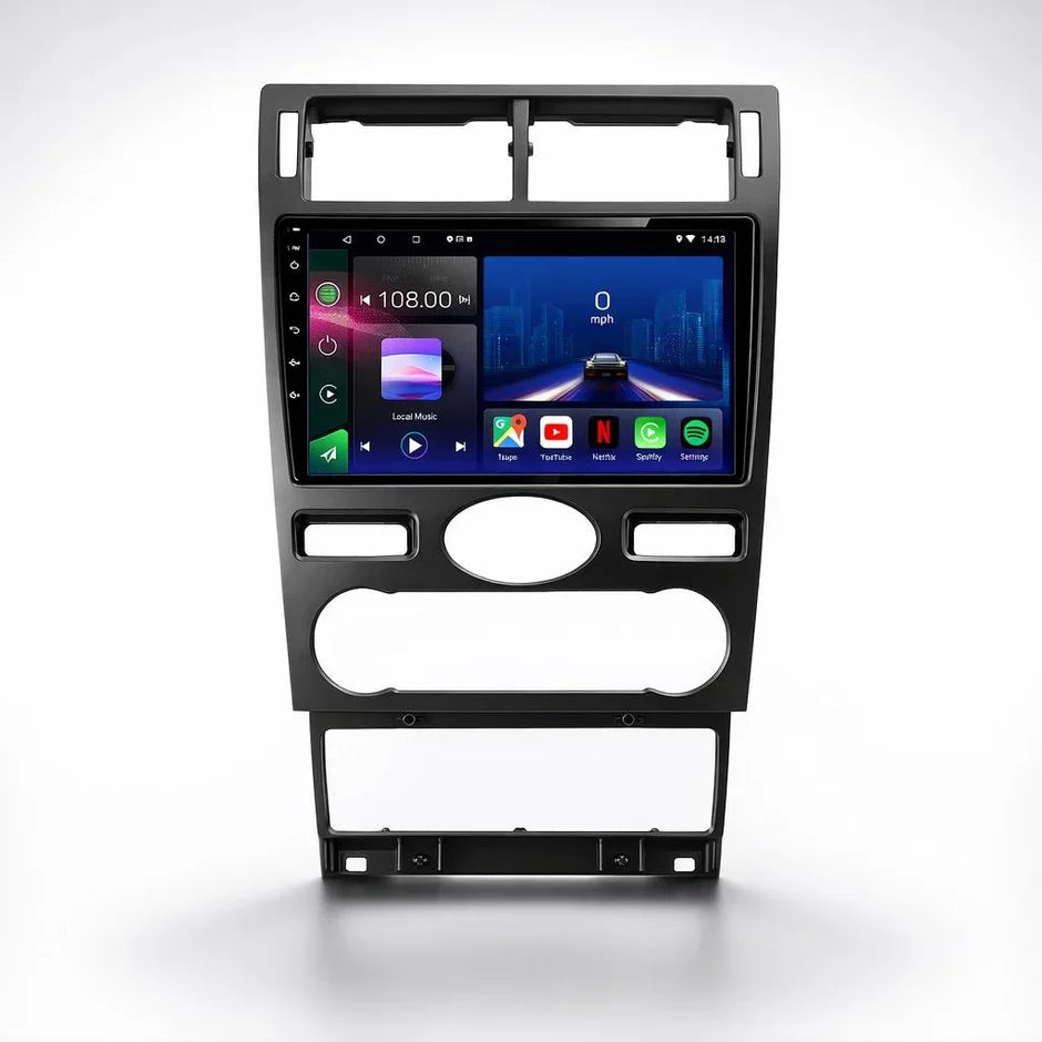Ford Mondeo MK3 Android 15 Apple CarPlay & Android Auto Head Unit (2000-2007)