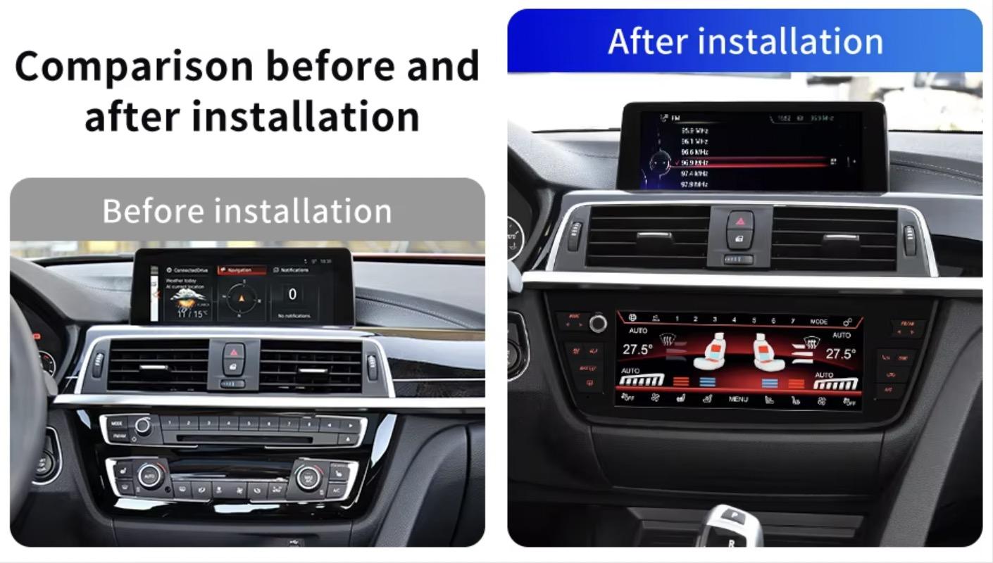 BMW Digital Touch Screen Air Conditioning LCD Panel For 3 & 4 Series