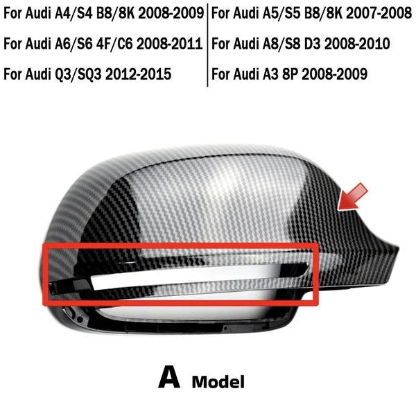Audi A3/S3/RS3/A4/S4/RS5/A6/S6/RS6/A8/S8/Q3/SQ3 | B8/B8.5/8K/4F/C6/D3/8P Dynamic Sequential Smoked Mirror Indicator Blinker | 2008 - 2016