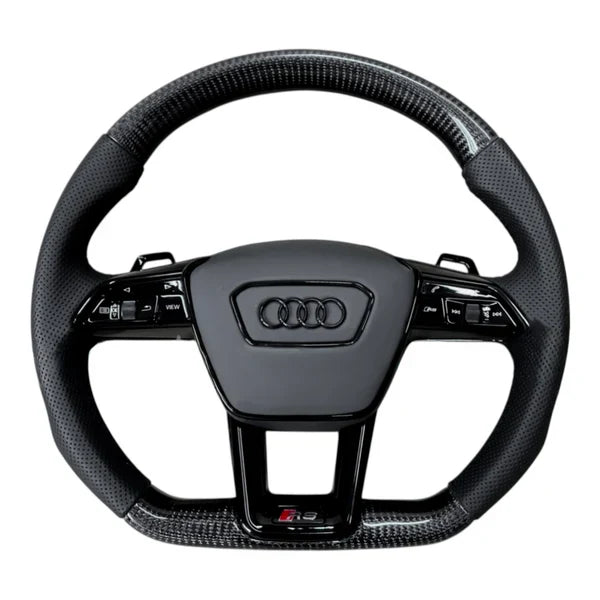 Audi A7 / S7 Custom Carbon Fibre Flat Bottom Steering Wheel (2018-2019)