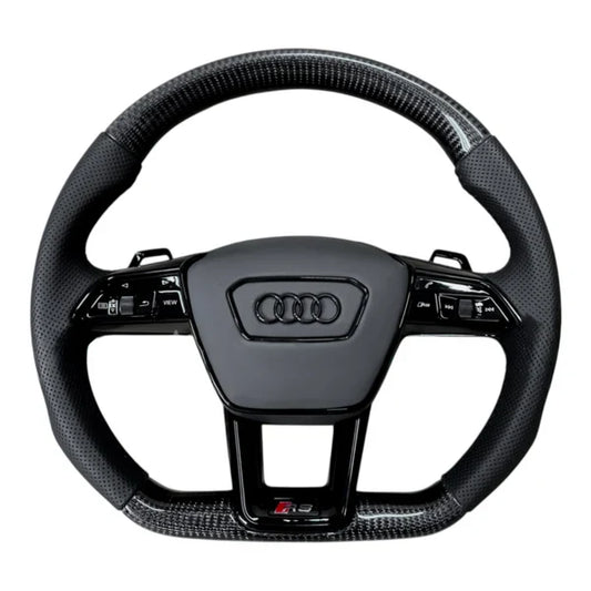 Audi A7 / S7 Custom Carbon Fibre Flat Bottom Steering Wheel (2018-2019)