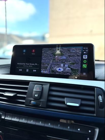 BMW 3 & 4 Series Android Apple CarPlay & Android Auto Screen (F30-F36)