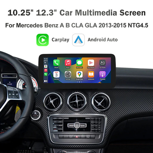 Mercedes CLA Linux Apple CarPlay & Android Auto Screen C117 (2013-2015)