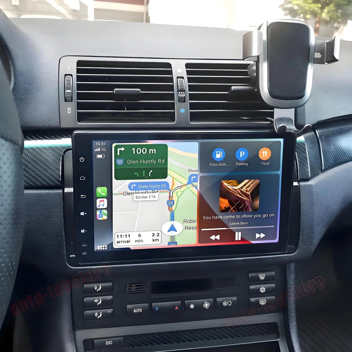 BMW 3 Series E46 Android 15 Apple CarPlay & Android Auto Head Unit (1997-2006)