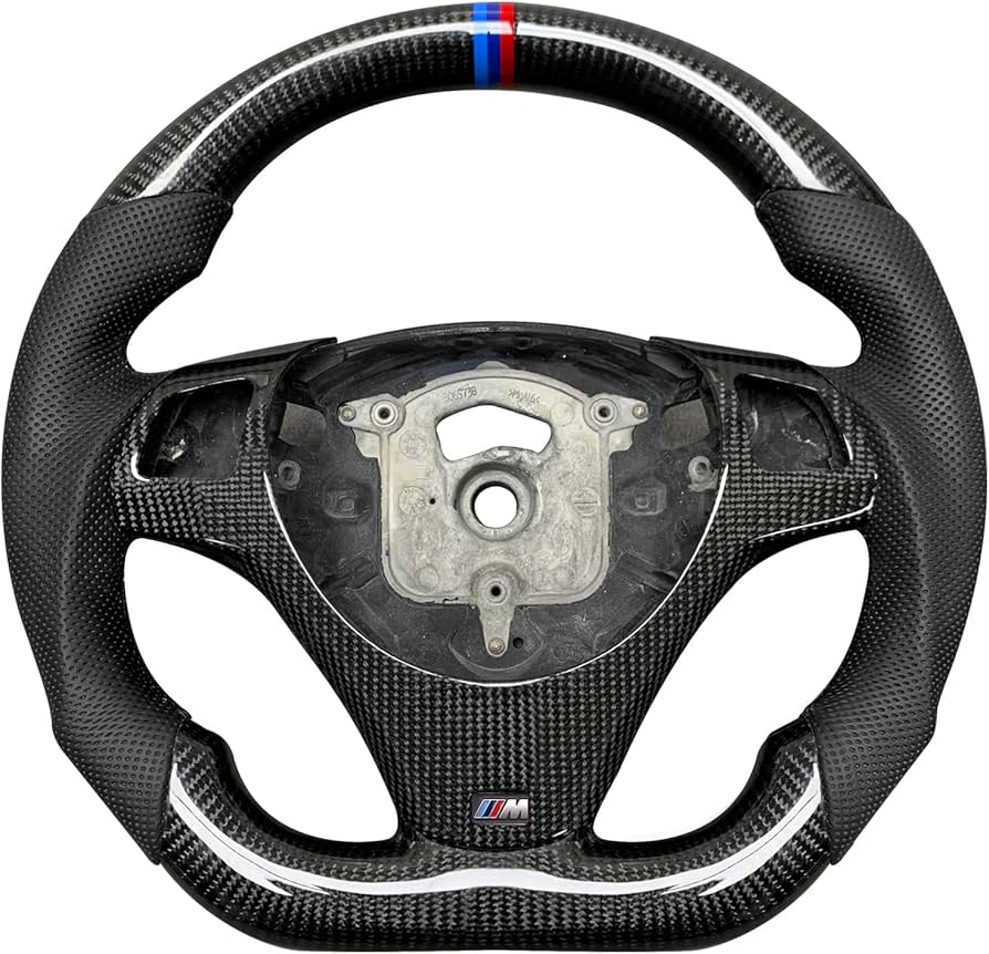 BMW E Series Reshapred Custom Carbon FIbre Steering Wheel
