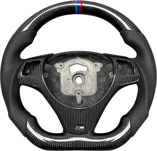 BMW E Series Reshapred Custom Carbon FIbre Steering Wheel