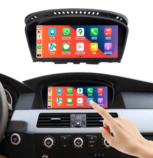 BMW 5 & 6 Series Linux Apple CarPlay & Android Auto Screen (E60/E61/E63/E64)