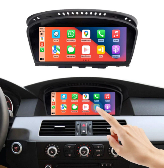 BMW 5 & 6 Series Linux Apple CarPlay & Android Auto Screen (E60/E61/E63/E64)