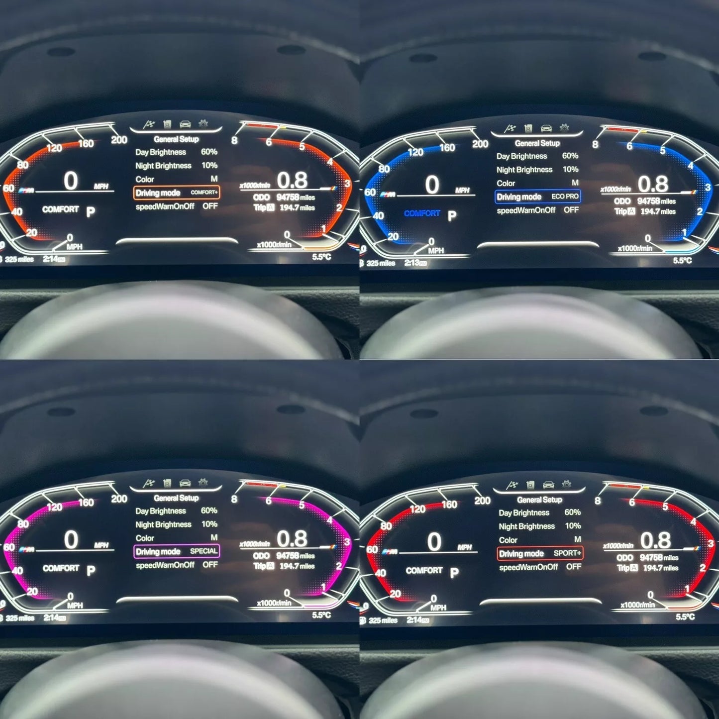 BMW VIRTUAL DASHBOARD V1