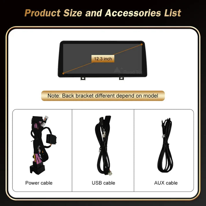 BMW 7 Series Linux Apple CarPlay & Android Auto Screen (F01/F02)