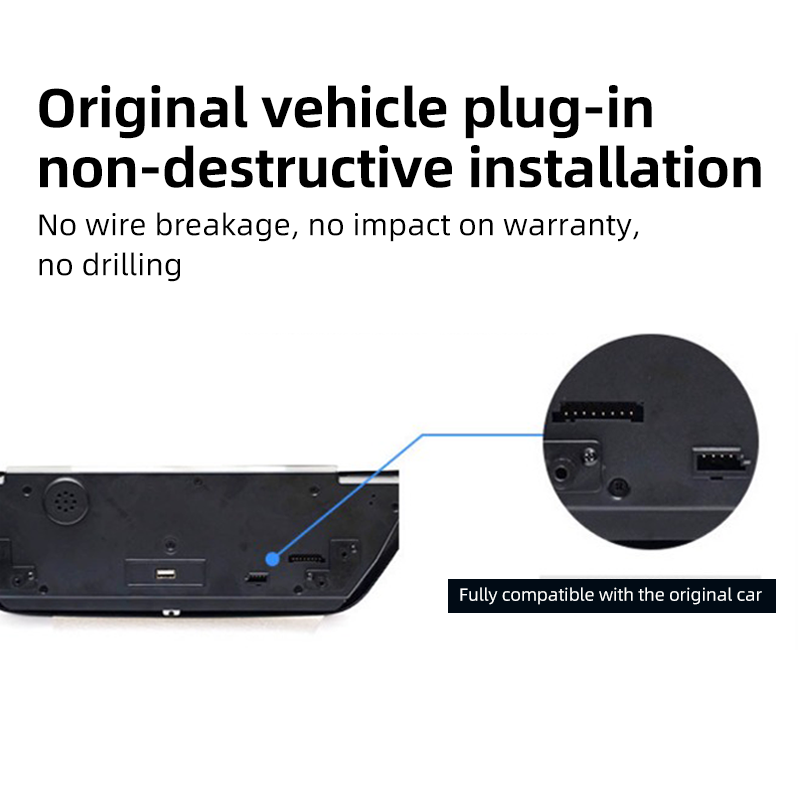 BMW Digital Touch Screen Air Conditioning LCD Panel For 5 Series