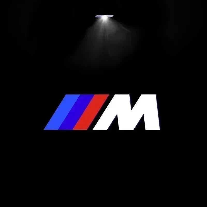 BMW Welcome Logo Projector Lights – 2/4PCS LED Car Door Courtesy Puddle Shadow Laser Lamps