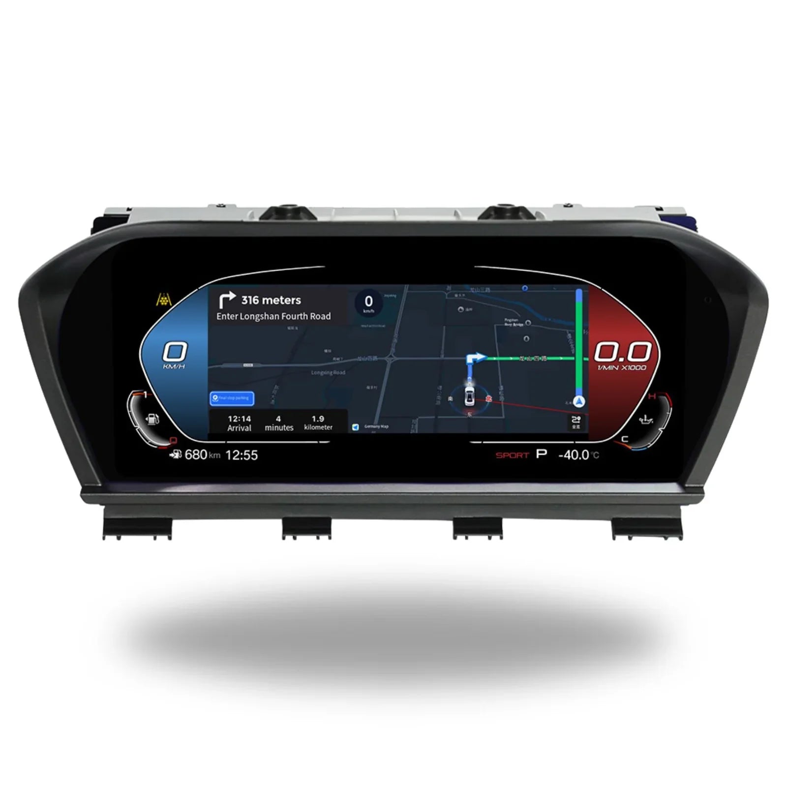 BMW 2 Series Tourer Virtual Dashboard Digital Cluster (2014-2022)