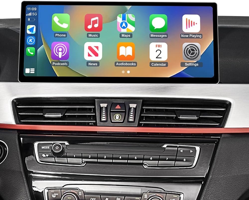 BMW X1 Linux EVO Apple CarPlay & Android Auto Screen (F48)
