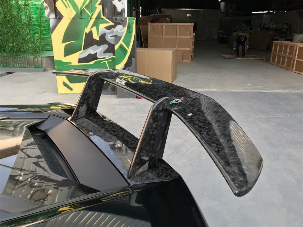 Lamborghini Huracan P Style Forged Carbon Rear Spoiler (2014-2019)