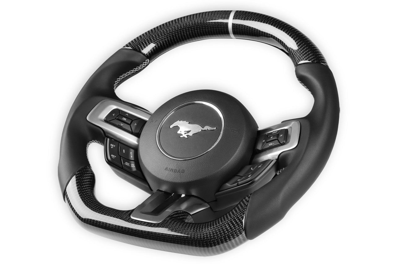 Ford Mustang Custom Carbon Fibre Steering Wheel (2018 - 2023)