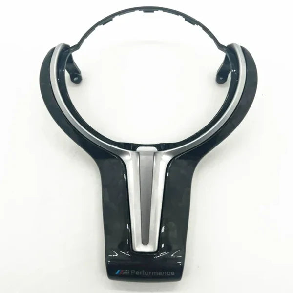 BMW Carbon Fibre Steering Wheel Centre Airbag Surround Trim (Various Models)