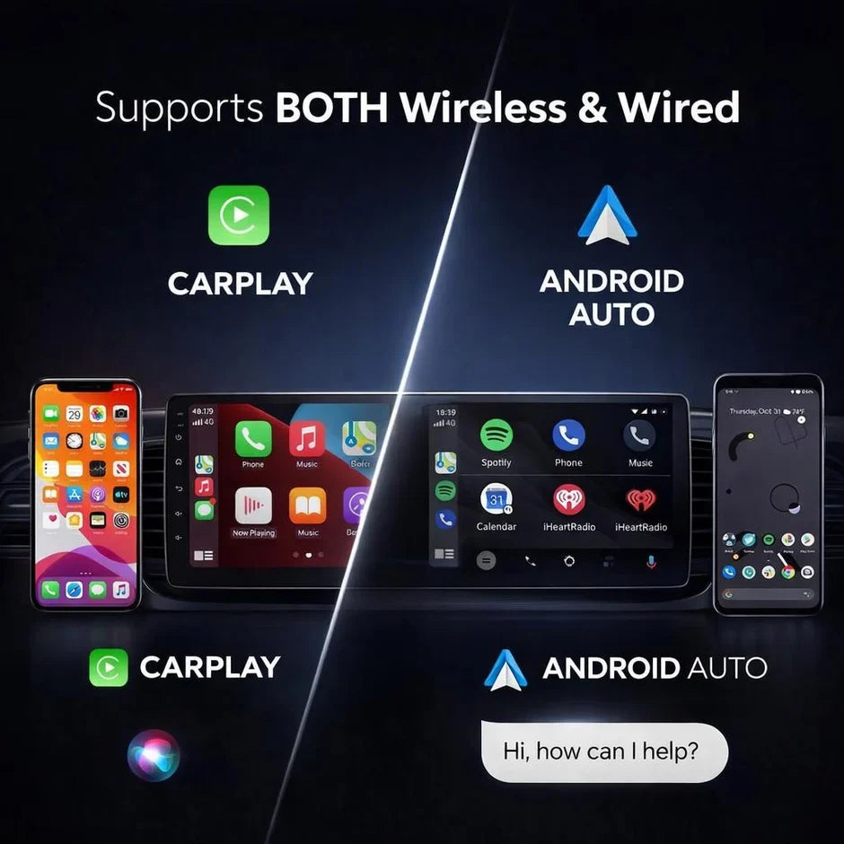 Ford Transit / Kuga / Mondeo / Focus Android 15 Apple CarPlay & Android Auto Head Unit (2005-2013)