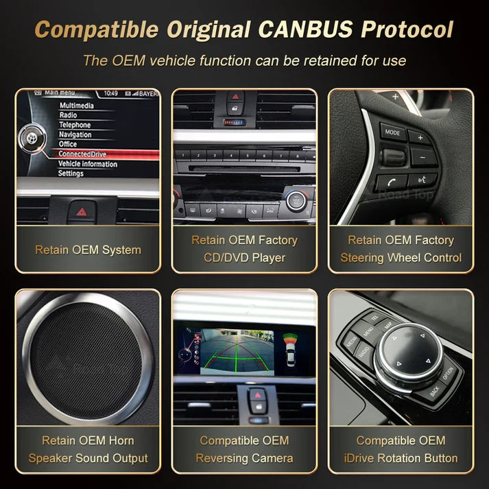 BMW X2 Linux Apple CarPlay & Android Auto Screen (F39)