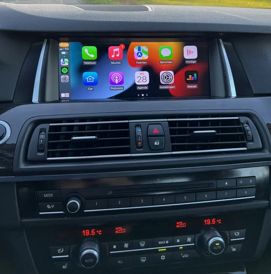 BMW 5 Series Linux Apple CarPlay & Android Auto Screen (F07/F10/F11/F18)