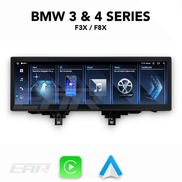 BMW 3 & 4 Series 14.9" Android Apple CarPlay & Android Auto Screen (F30-F36)
