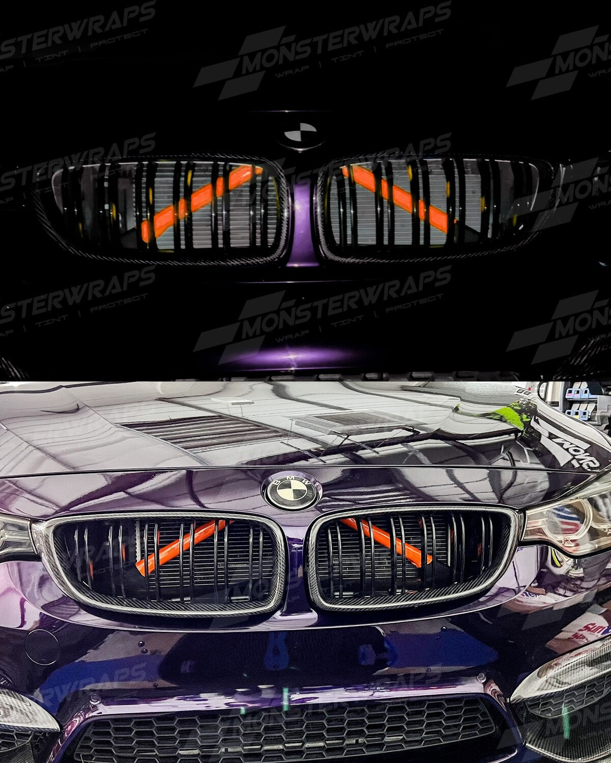 Reflective Crash Bar Wrap Kit for BMW & MINI