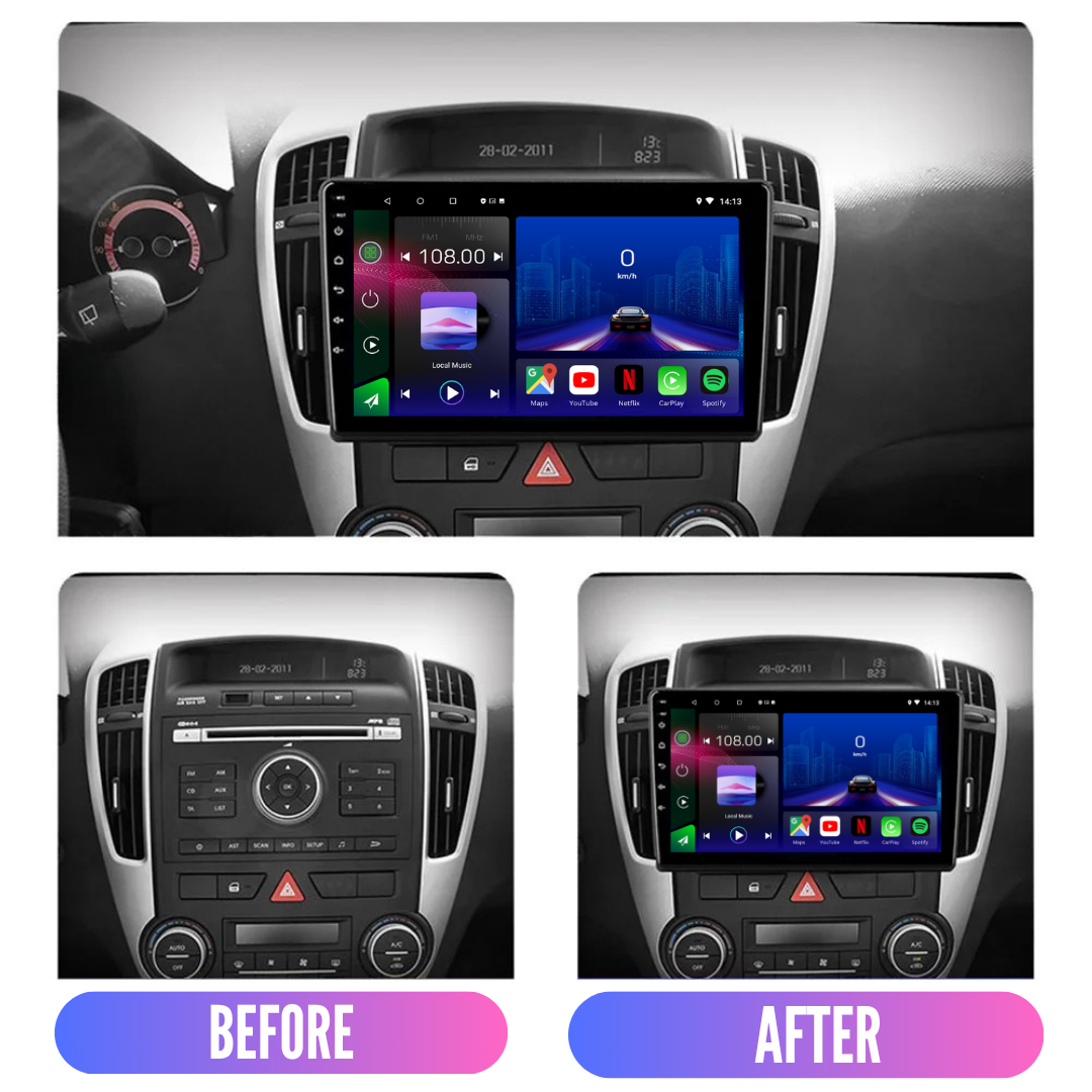 Kia Ceed Venga 2006-2012 Android 15 Car Stereo Head Unit | CarPlay & Android Auto