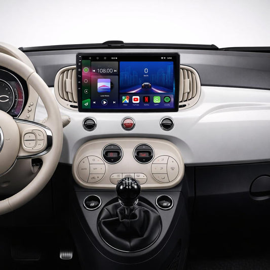 FIAT 500 500C 500E 2015-2020 Android 15 Car Stereo Head Unit | CarPlay & Android Auto