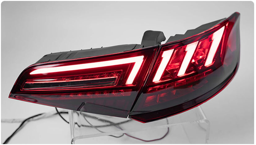 Audi A3 S3 RS3 2013-2020 Car Lights LED Rear Tail Lights Sequential Turn Signal Sportback