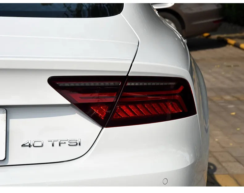 Audi A7 S7 RS7 2011-2018 Car Lights LED Rear Tail Lights Sequential Turn Signal