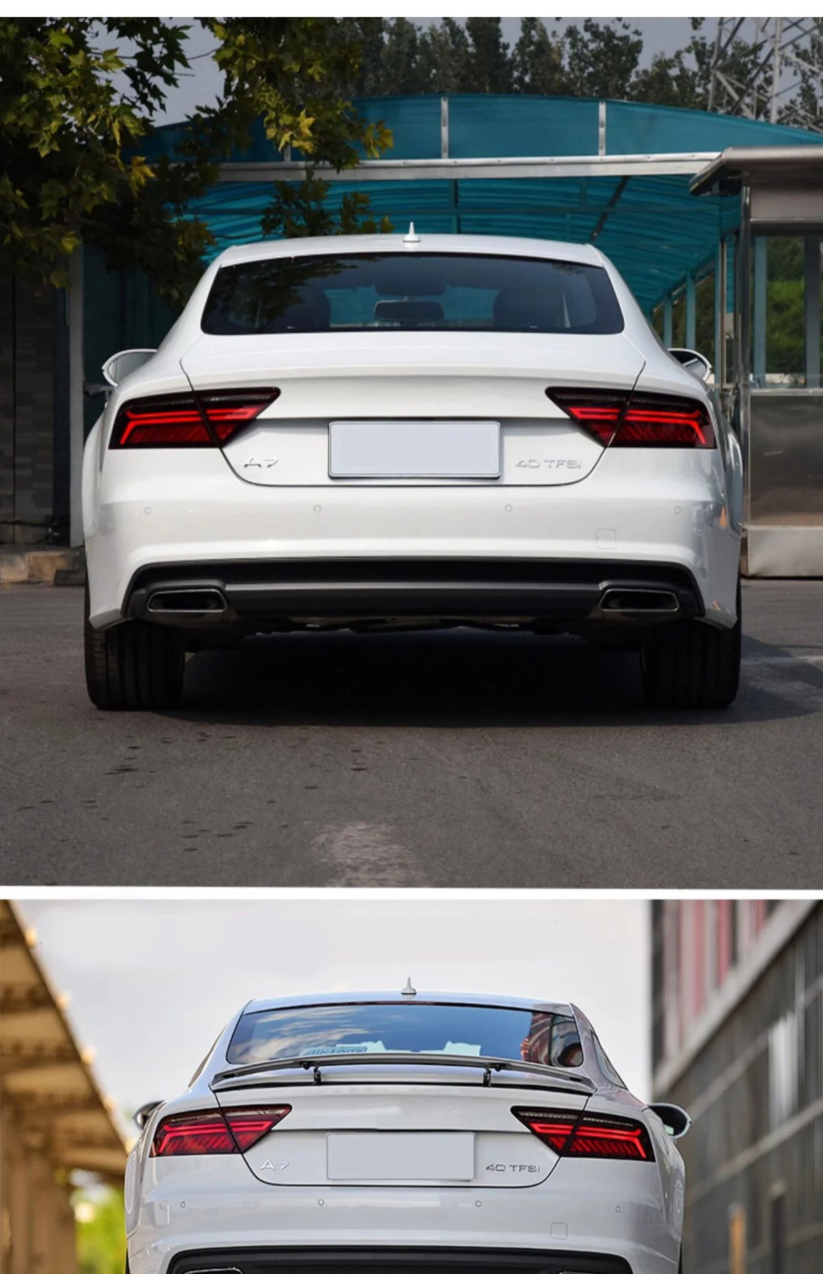 Audi A7 S7 RS7 2011-2018 Car Lights LED Rear Tail Lights Sequential Turn Signal