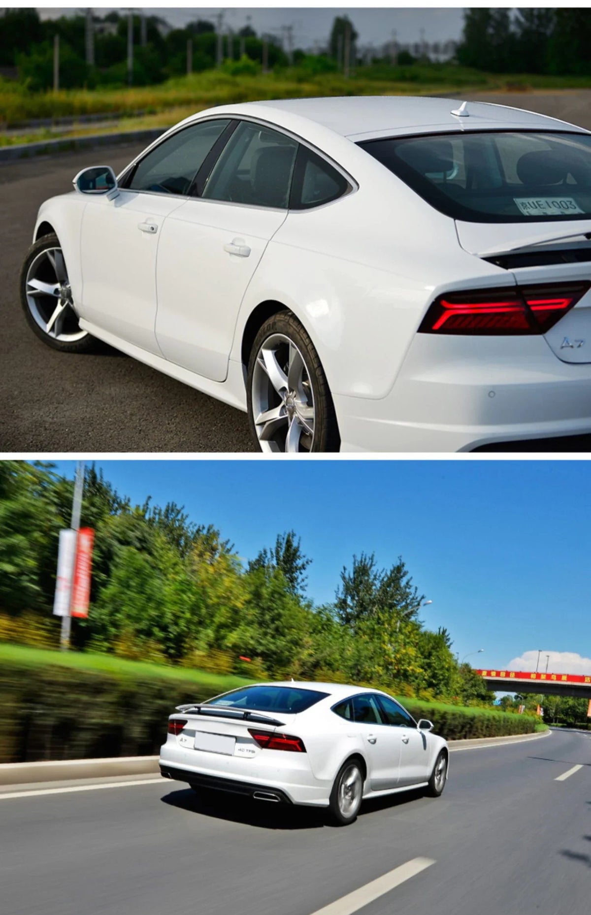 Audi A7 S7 RS7 2011-2018 Car Lights LED Rear Tail Lights Sequential Turn Signal